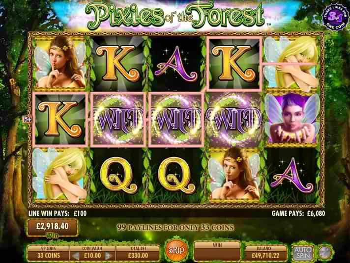 Pixies of the forest free slots