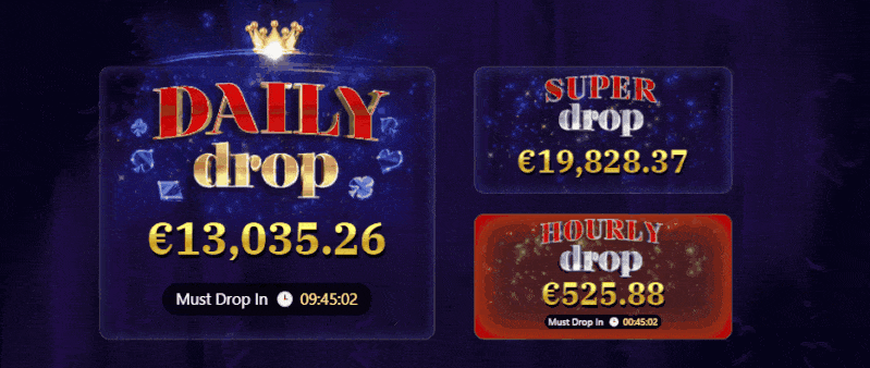 Daily Drop Jackpot feature