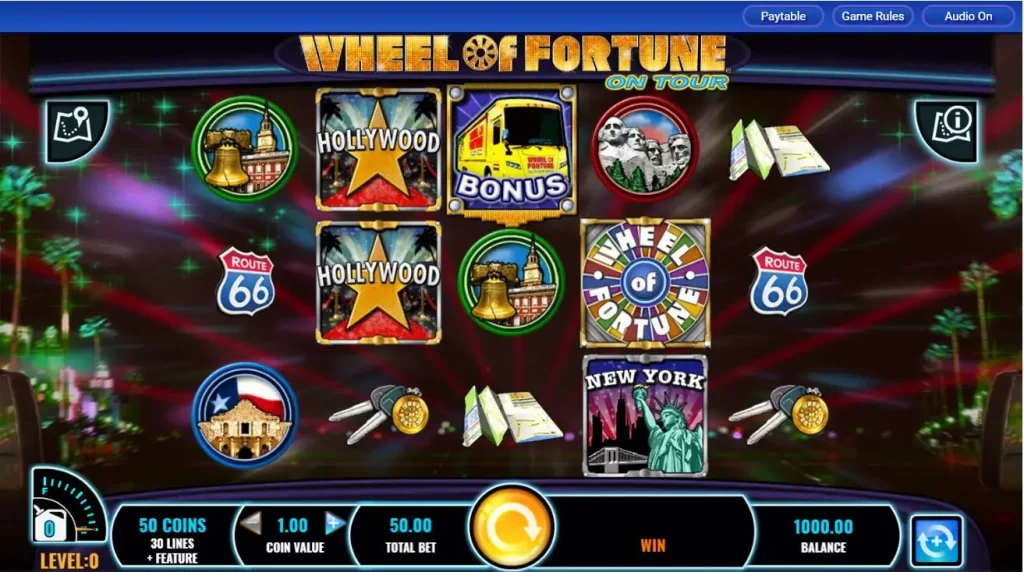 wheel of fortune gameplay