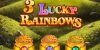 Play 3 Lucky Rainbows by SpinPlay Games online uk slots image of slot machine