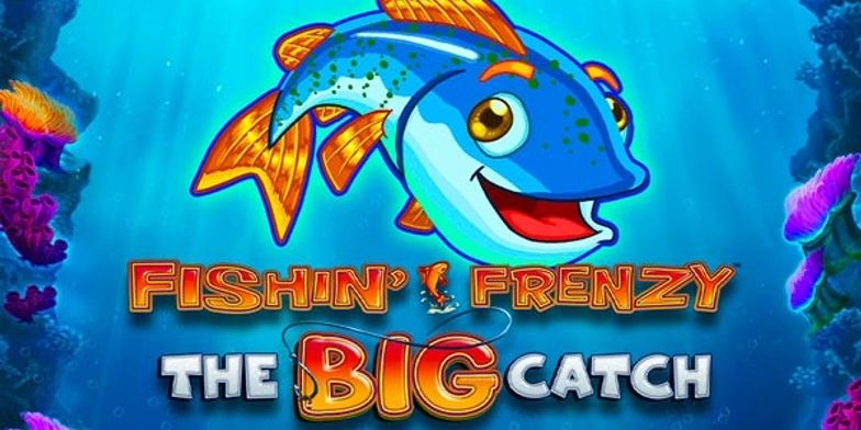 Play Fishin' Frenzy The Big Catch by Reel Time Gaming online uk slots image of slot machine