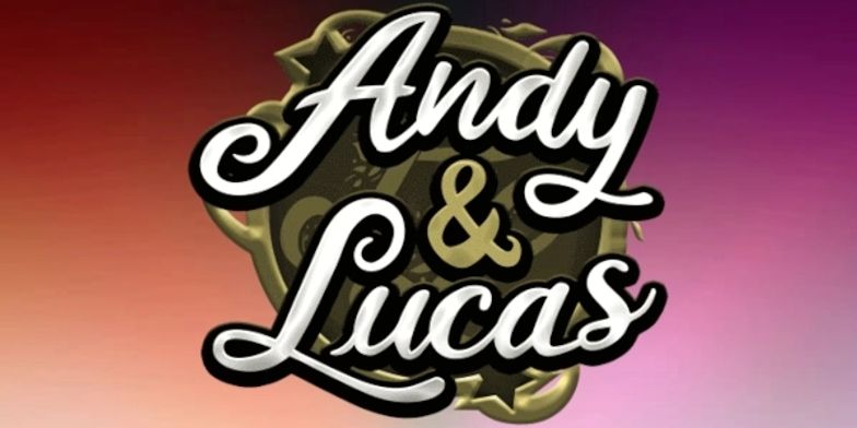 Play Andy & Lucas by MGA online uk slots image of slot machine