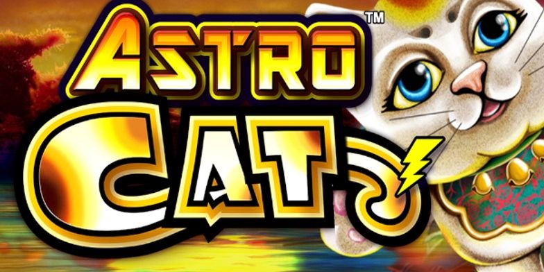 Play Astro Cat by Lightning Box Games online uk slots image of slot machine