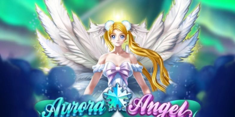 Play Aurora Angel by Qora Games online uk slots image of slot machine