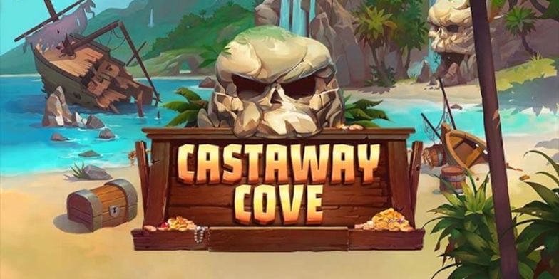 Play Castaway Cove by Relax Gaming online uk slots image of slot machine