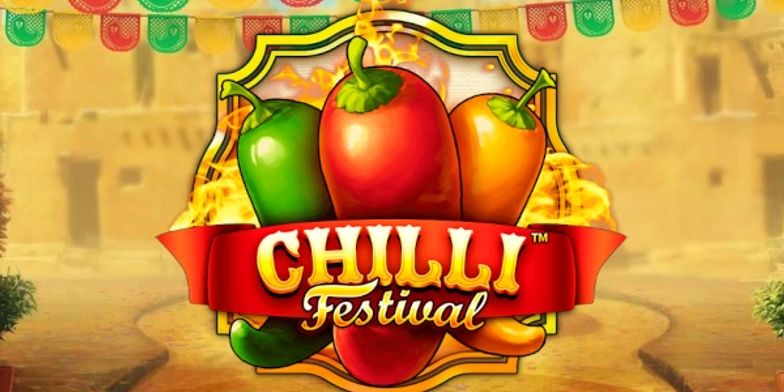 Play Chilli Festival by Skywind online uk slots image of slot machine