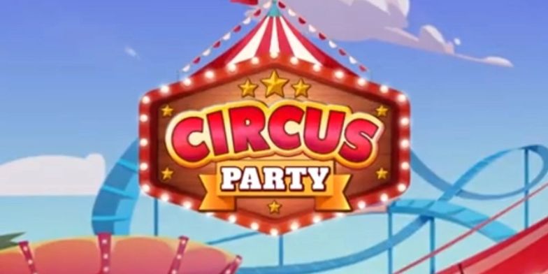 Play Circus Party by MGA online uk slots image of slot machine