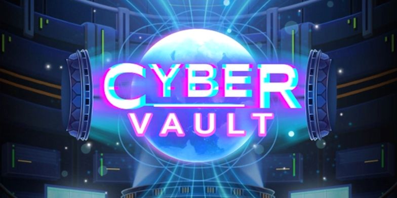 Play Cyber Vault by Four Leaf Gaming online uk slots image of slot machine