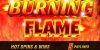 Play Burning Flame by GameArt online uk slots image of slot machine