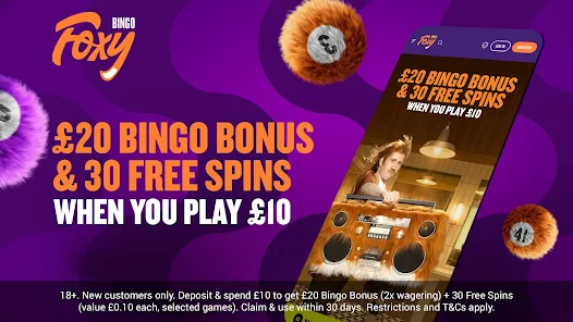 foxy bingo bonus