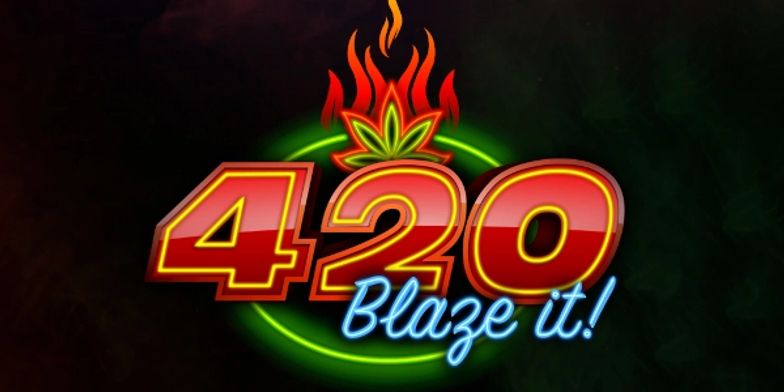 Play 420 Blaze it! by 1x2 Gaming online uk slots image of slot machine