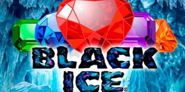 Play Black Ice by Realistic Games online uk slots image of slot machine