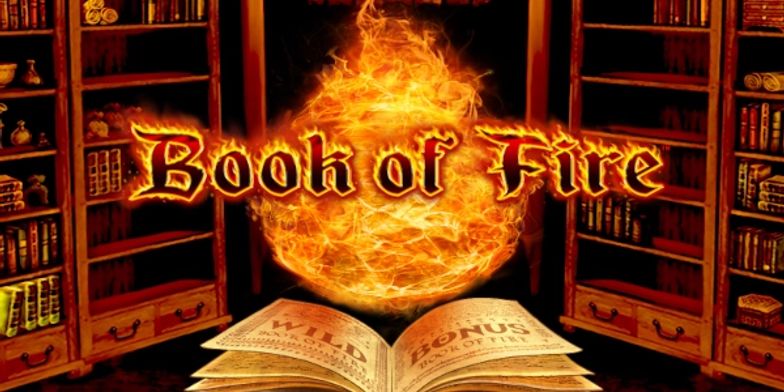 Play Book of Fire by Merkur online uk slots image of slot machine