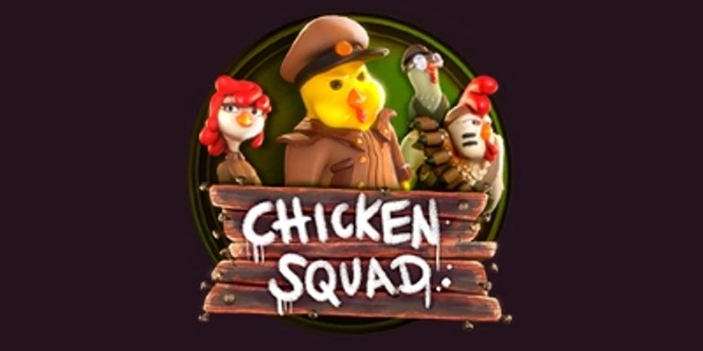 Play Chicken Squad by Triple Cherry online uk slots image of slot machine